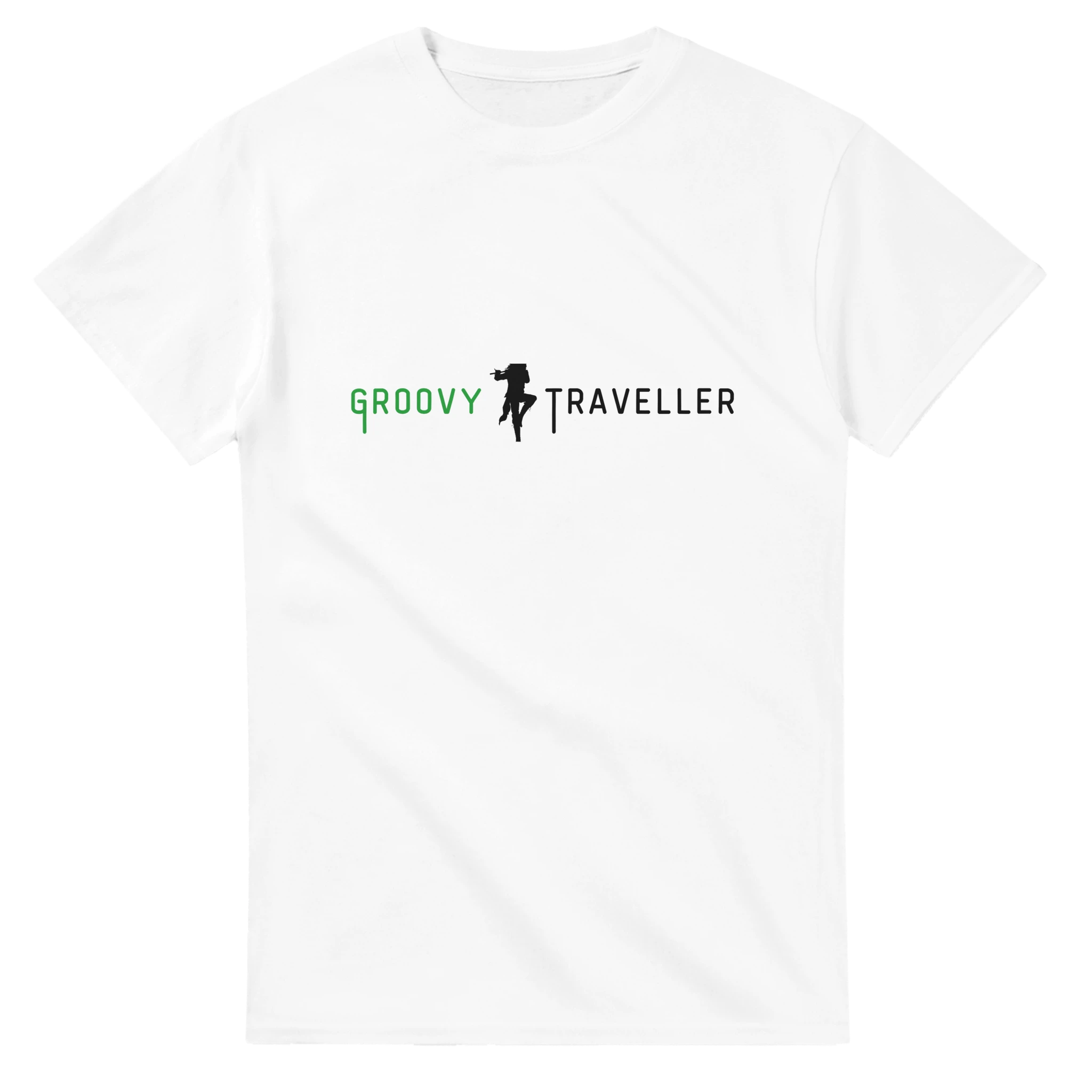 Groovy Traveller Heavyweight Cotton T-Shirt – Adventure-Inspired Apparel